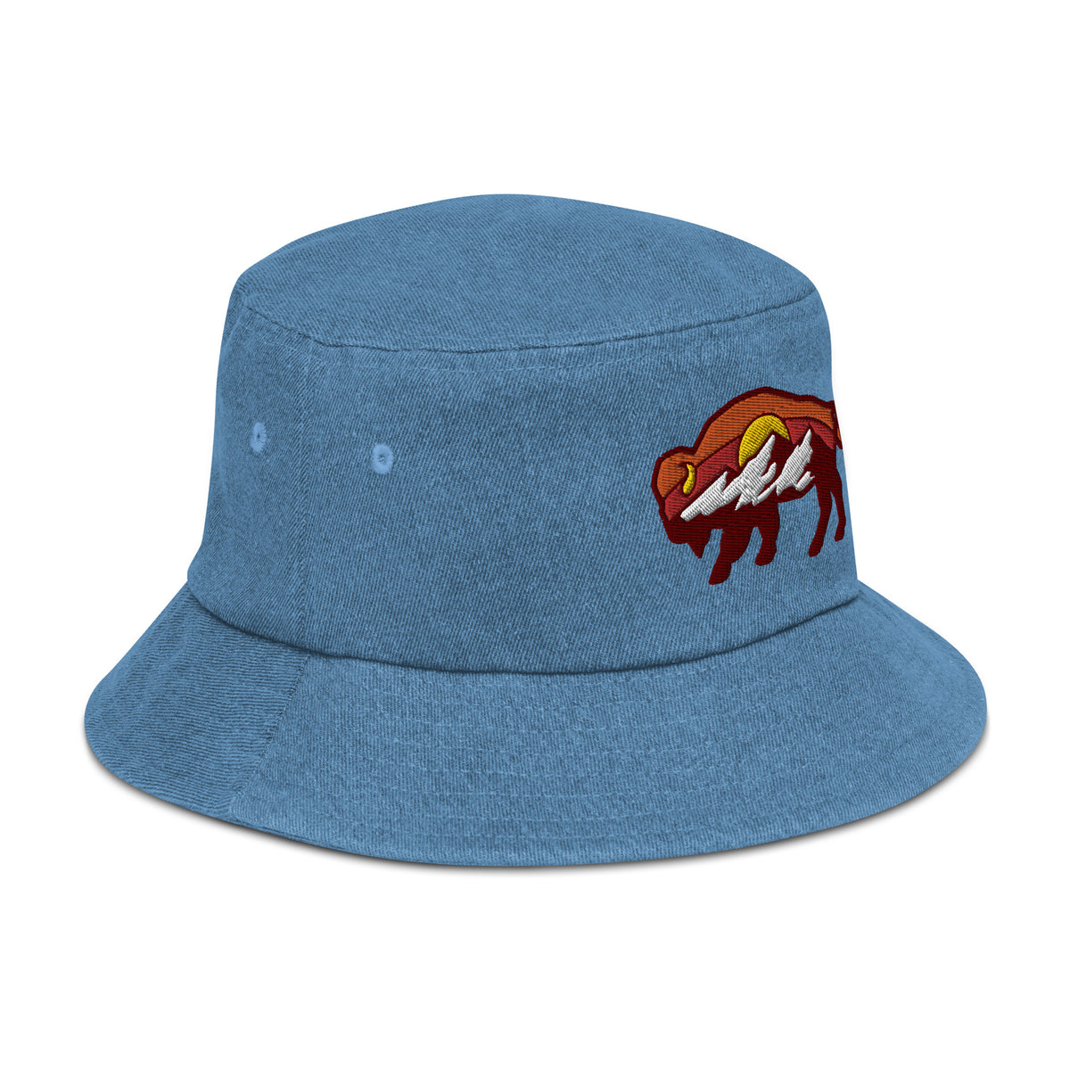 Liberty Bison Denim Bucket Hat