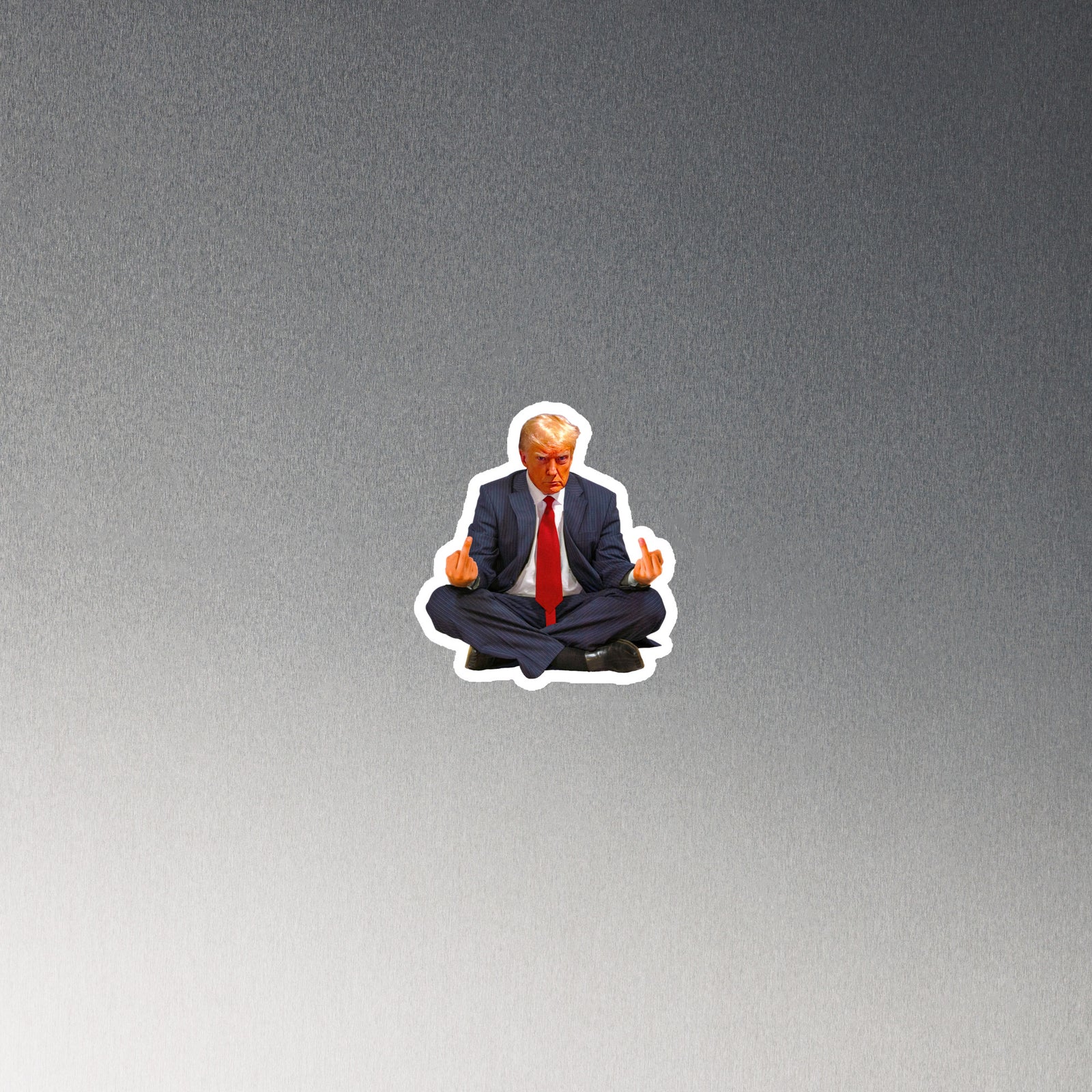 Zen of Trump Mugshot Magnet