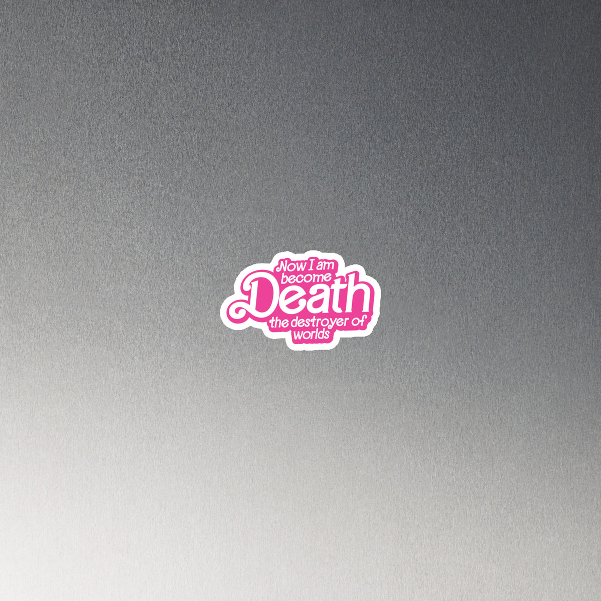 Barbenheimer Fridge Magnet