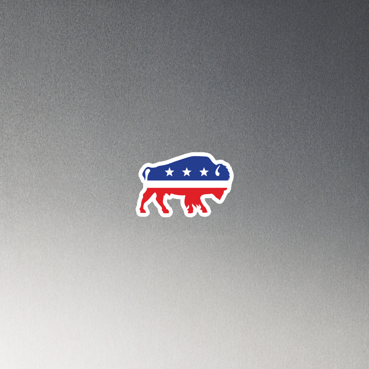 Bison Independent Die cut Magnet