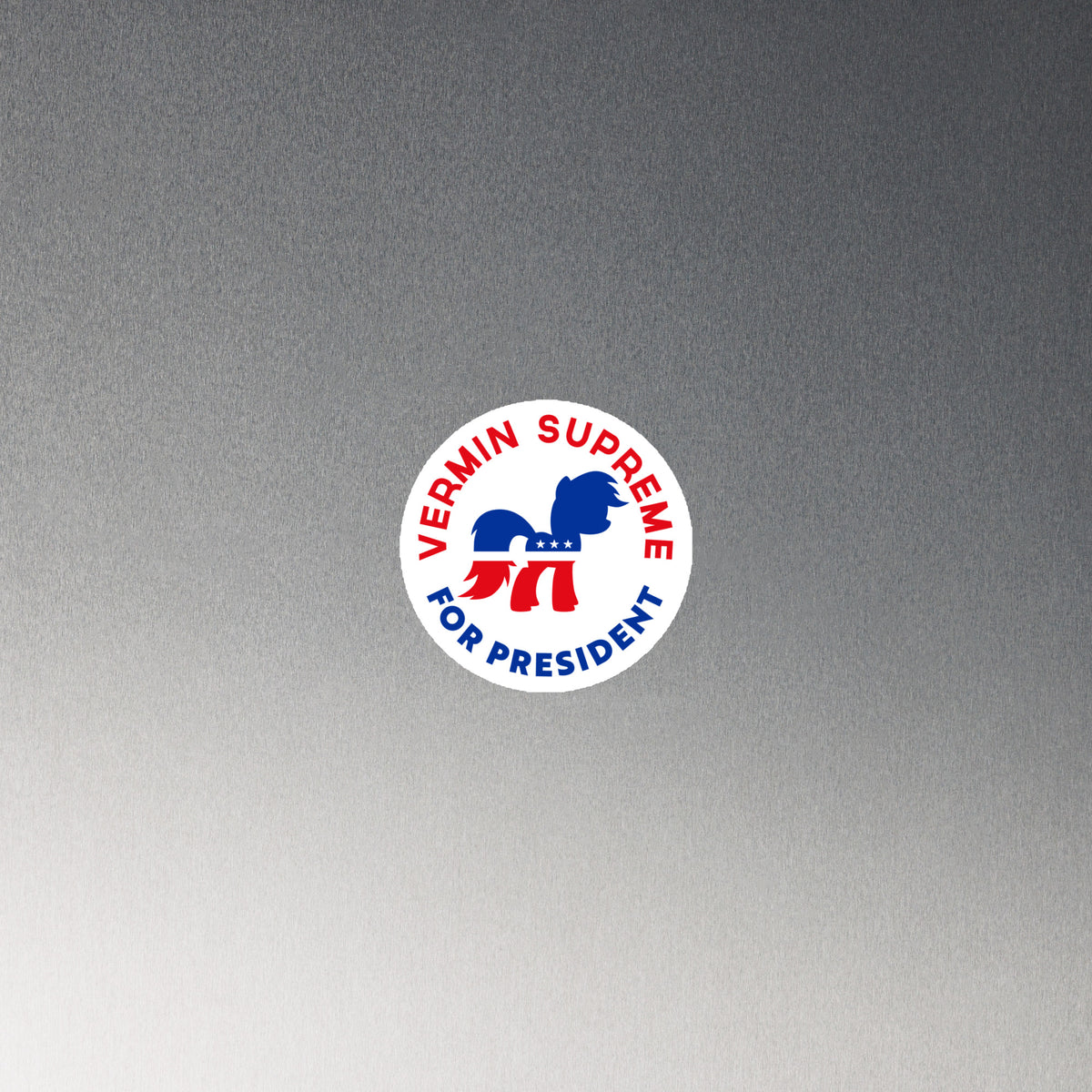 Vermin Supreme for President Round Magnet