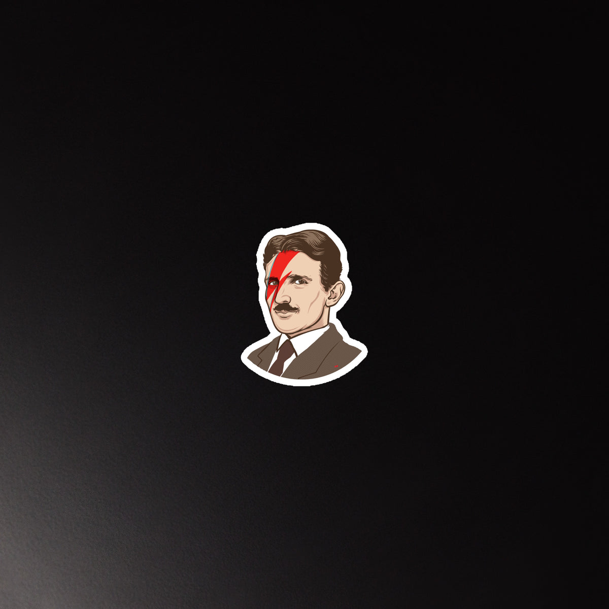 Tesla Ziggy Stardust Die-Cut Magnet