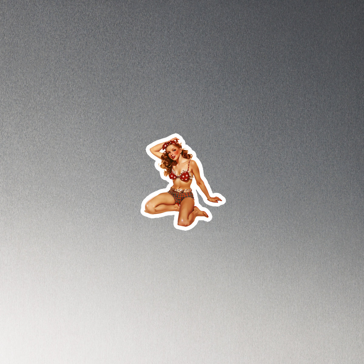 Liberty Lauren Pin Up Girl Refrigerator Magnet