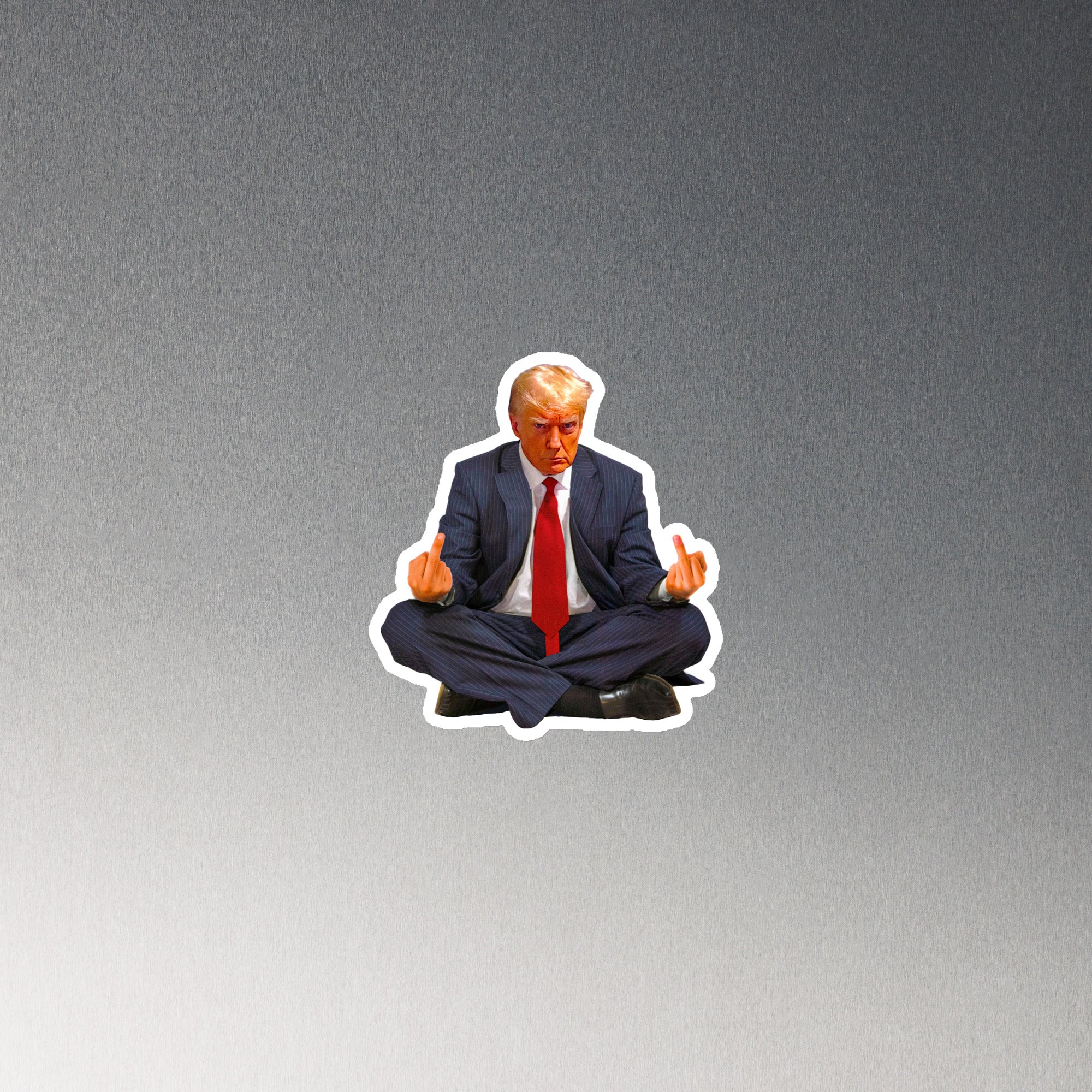 Zen of Trump Mugshot Magnet