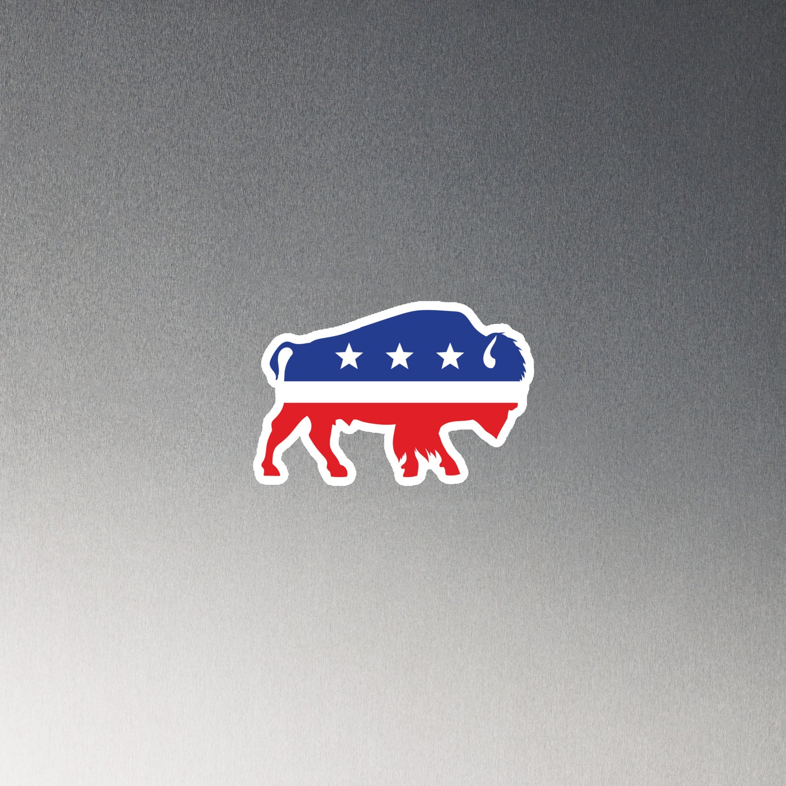 Bison Independent Die cut Magnet