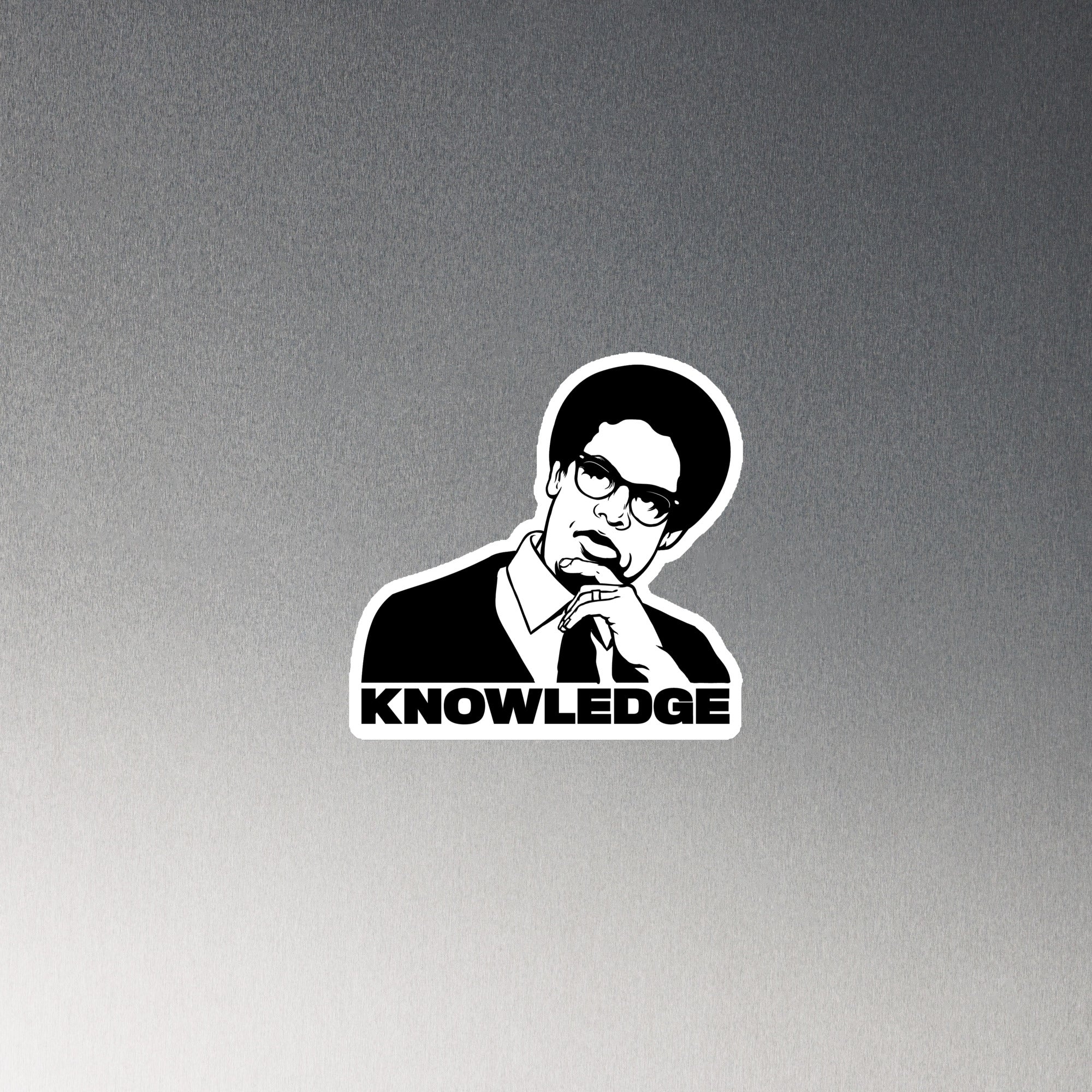 Thomas Sowell Knowledge Die-Cut Magnet