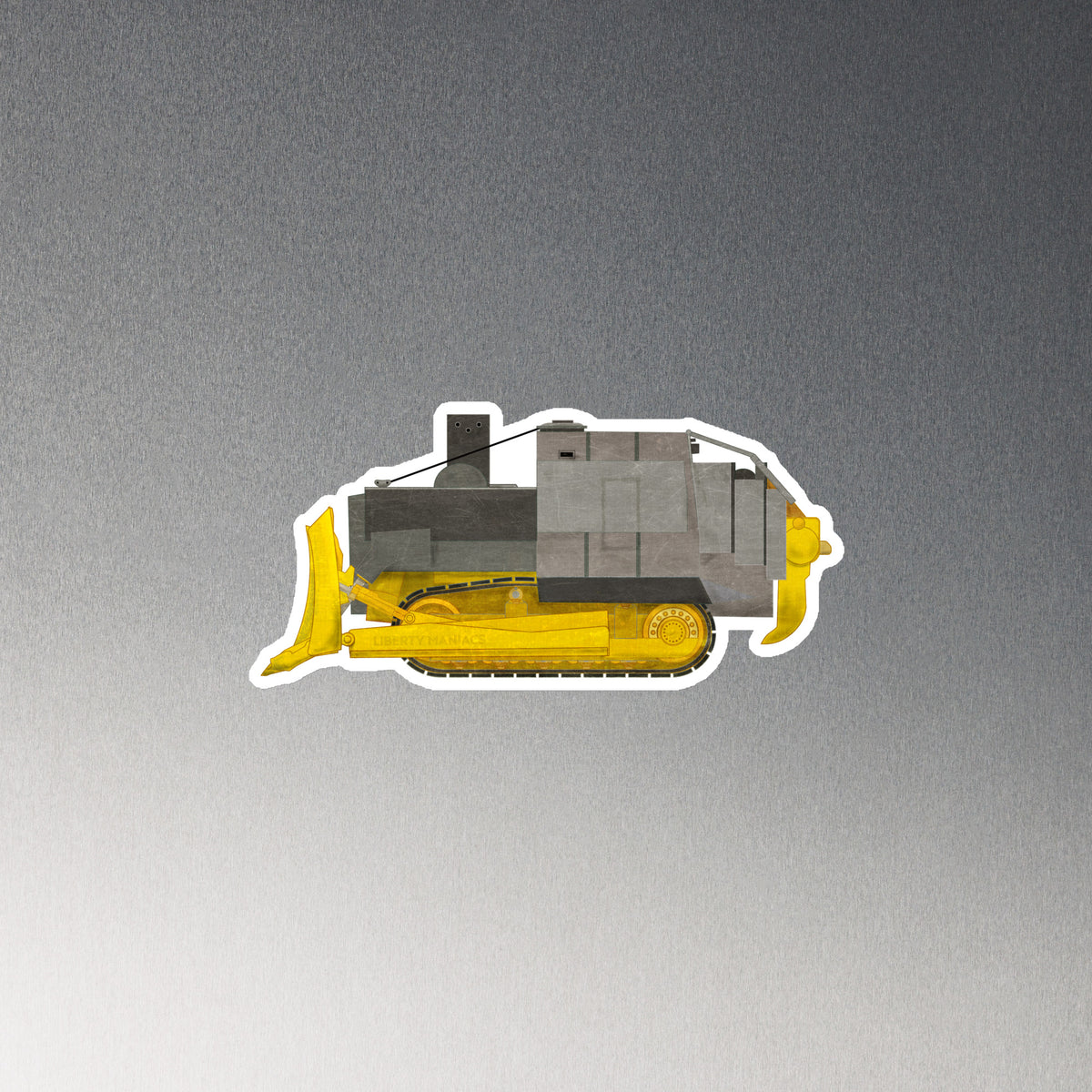 Killdozer Die Cut Magnet