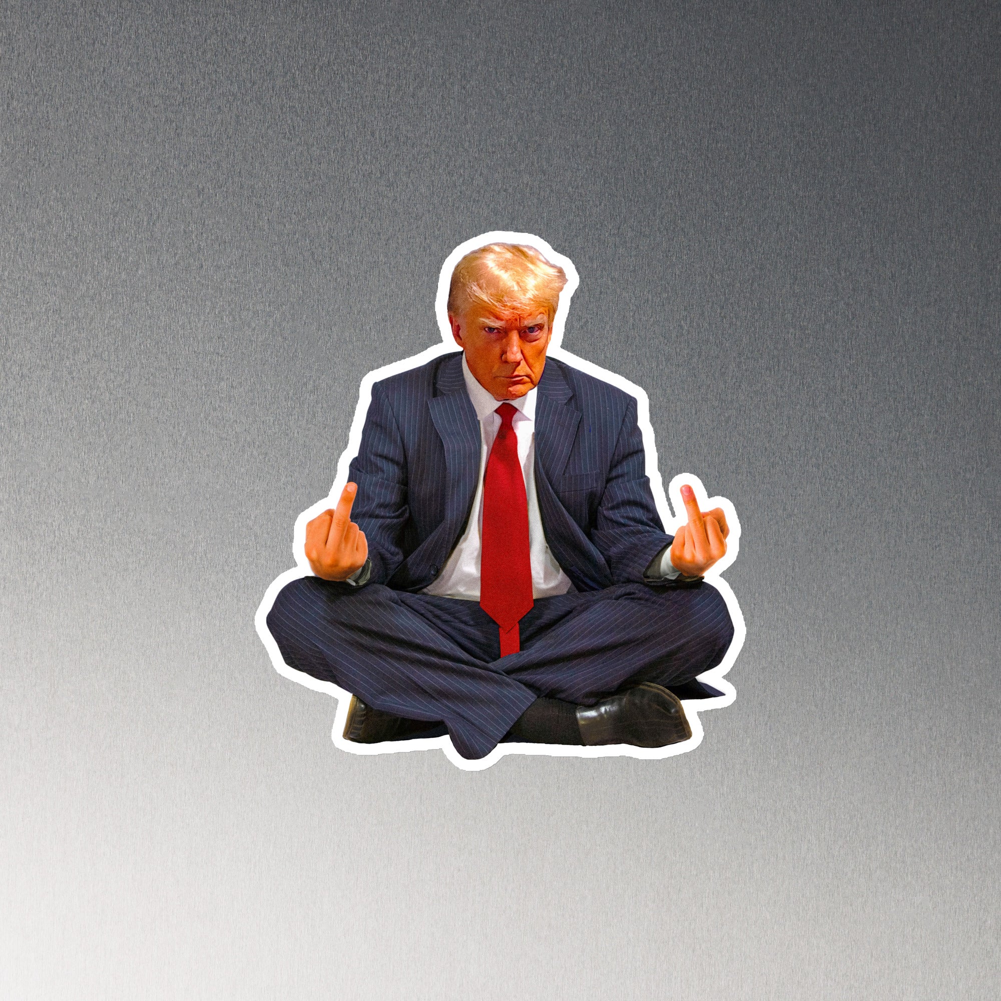 Zen of Trump Mugshot Magnet