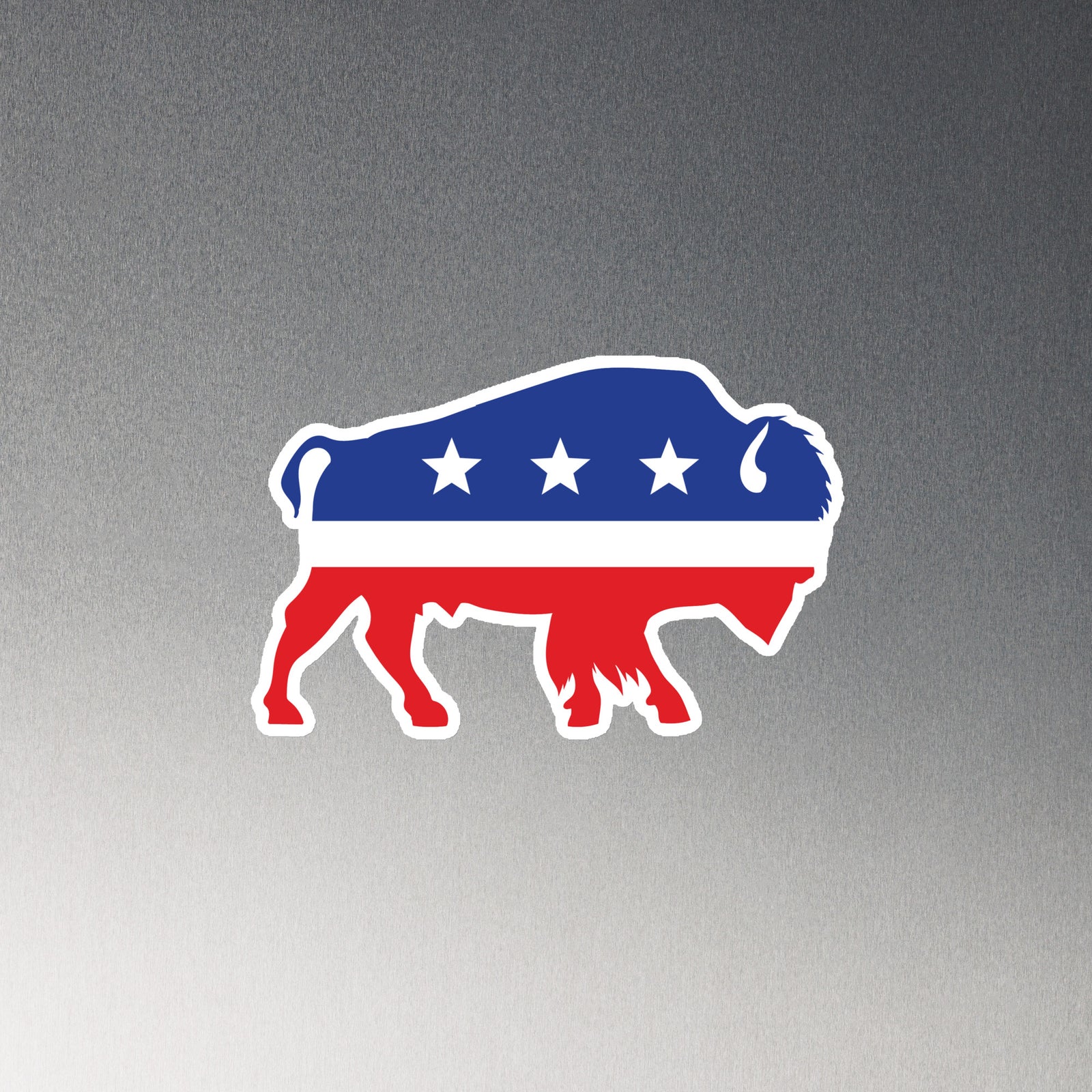 Bison Independent Die cut Magnet