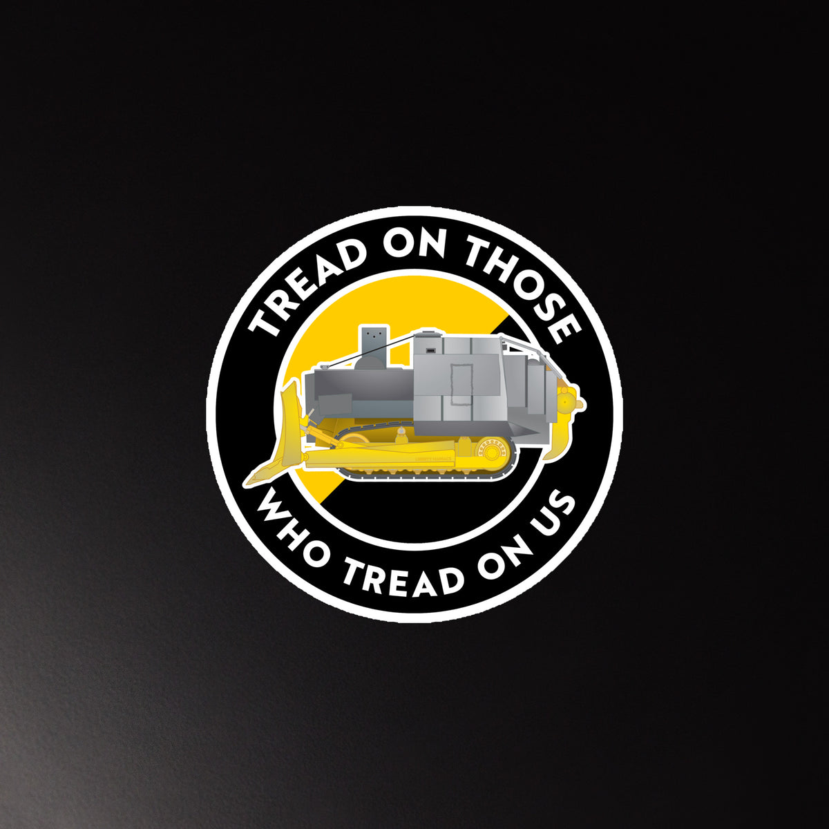Killdozer Tread On Those Who Tread On Us Refrigerator Magnet