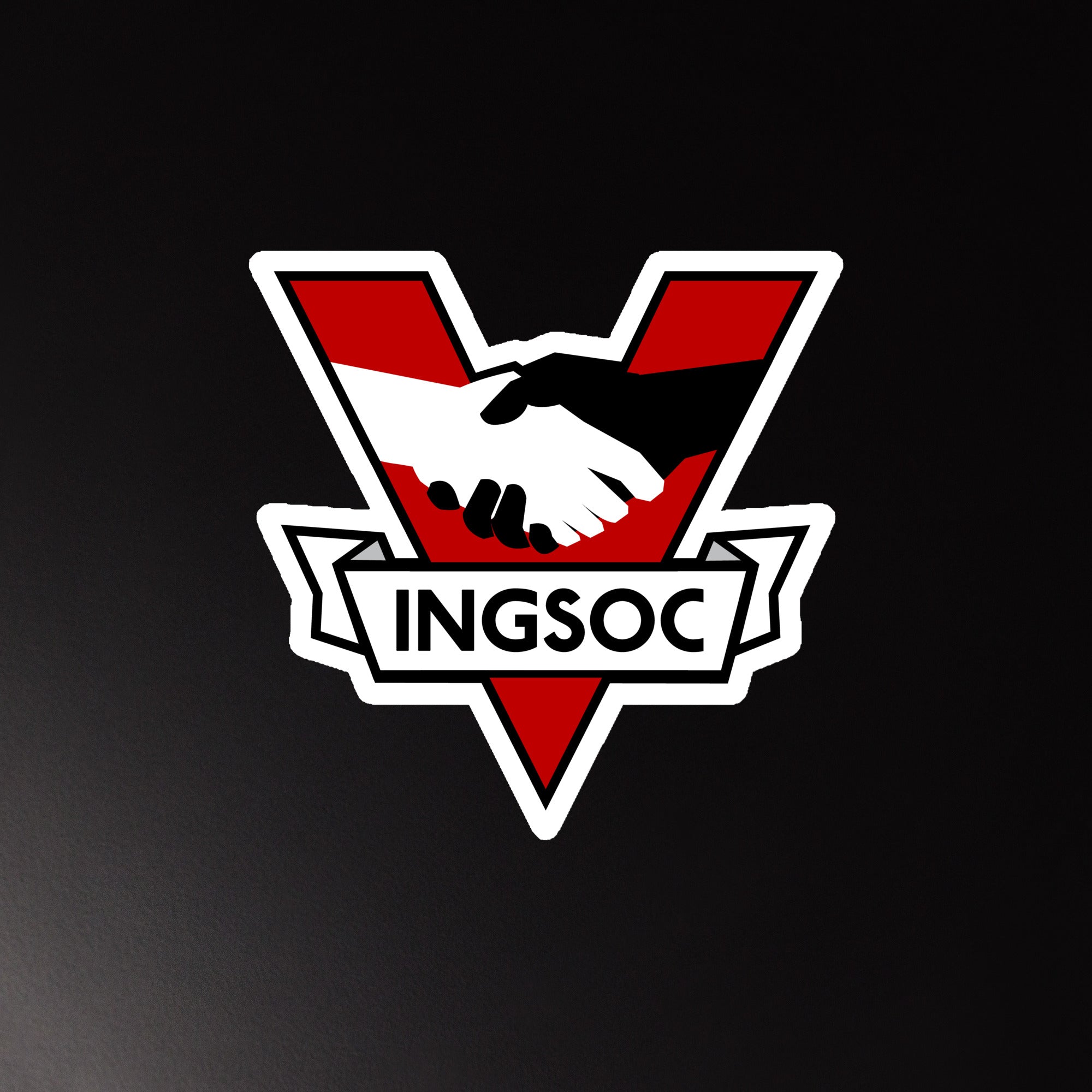 Ingsoc Sticker INGSOC 1984 Insignia Die-Cut Magnet - Liberty Maniacs