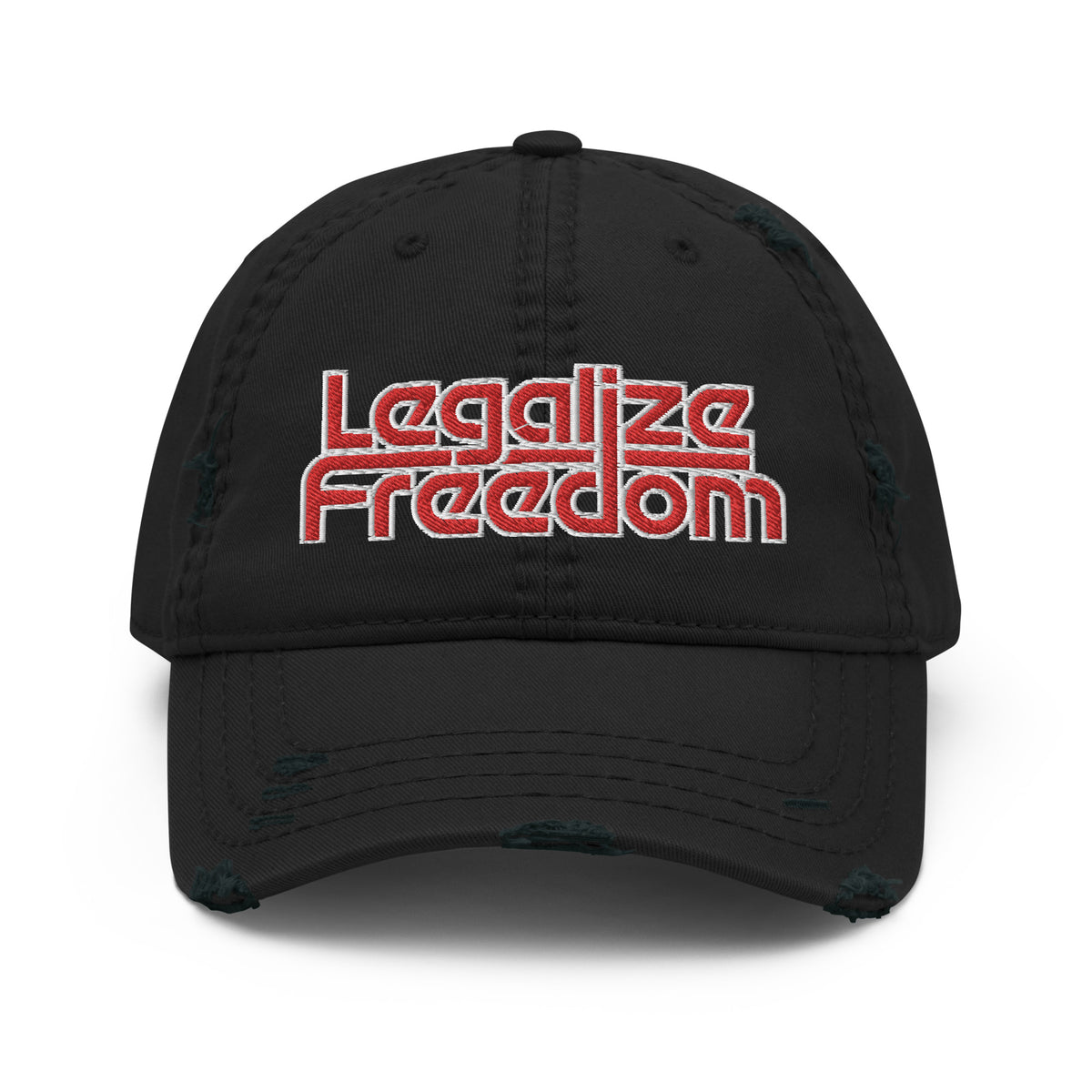 Legalize Freedom Distressed Dad Hat