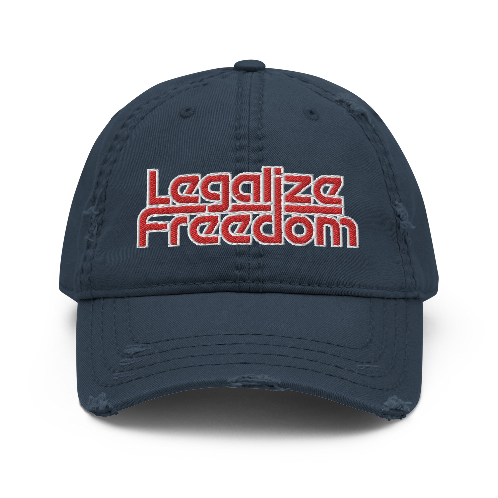 Legalize Freedom Distressed Dad Hat