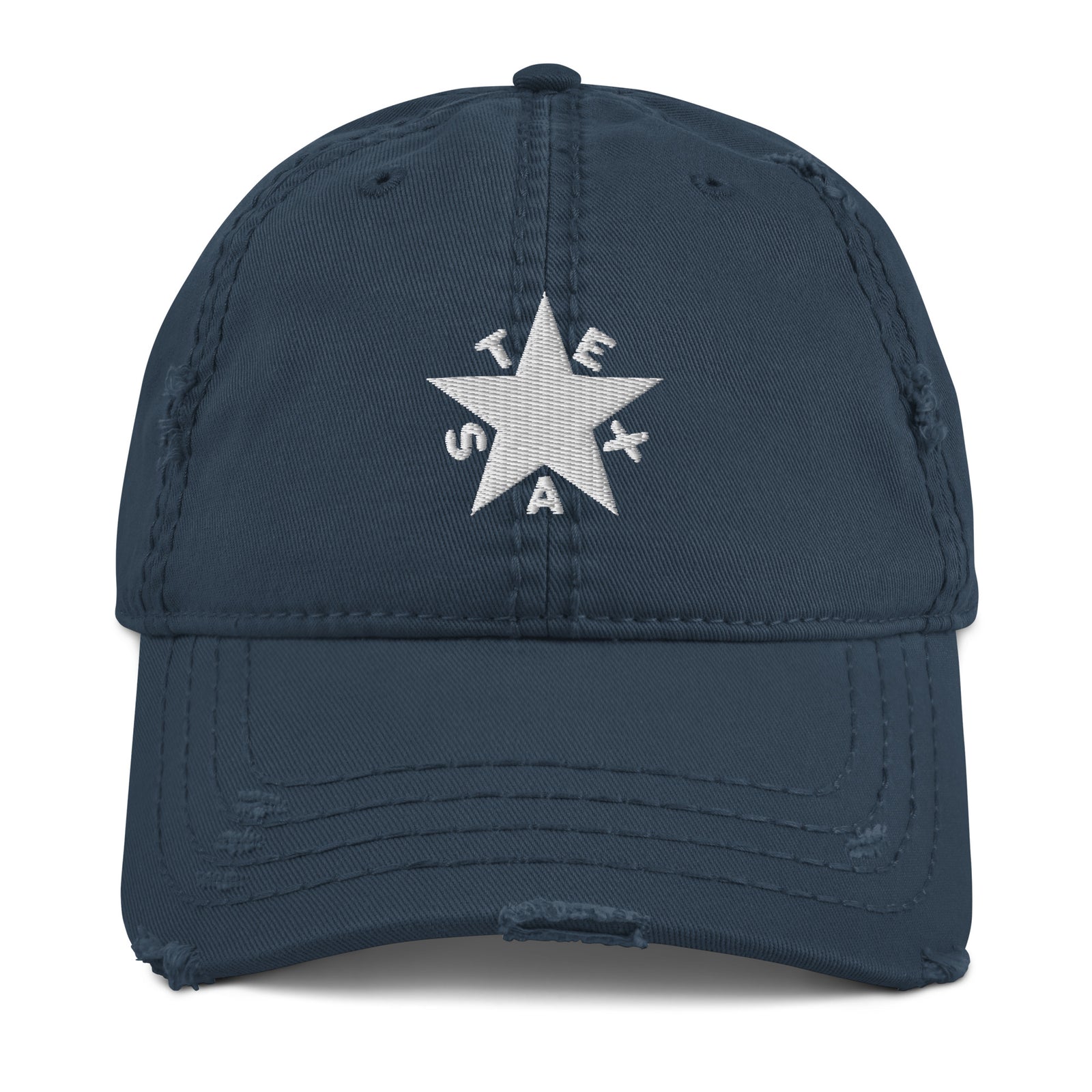 First Flag of the Texas Republic Distressed Hat
