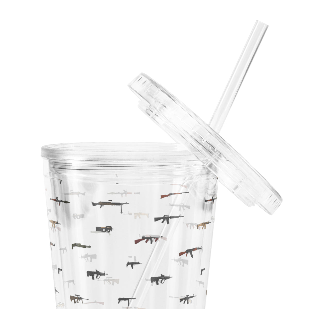 Arsenal Clear Plastic Tumbler
