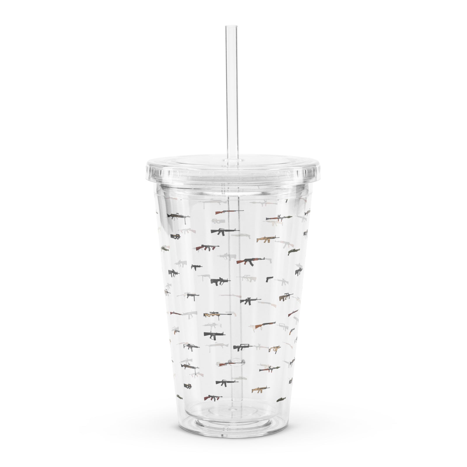 Arsenal Clear Plastic Tumbler