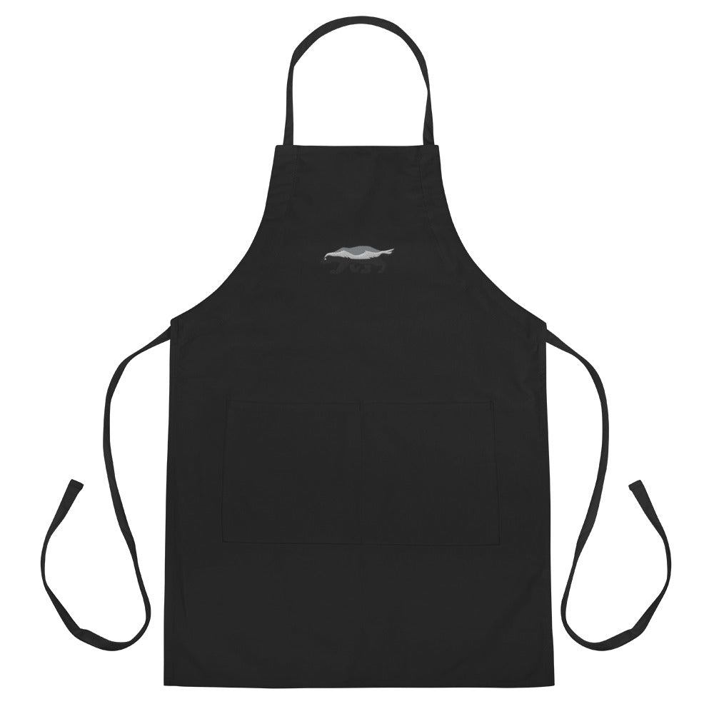Honey Badger Embroidered Apron