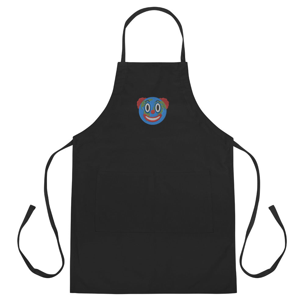 Clown World Embroidered Apron