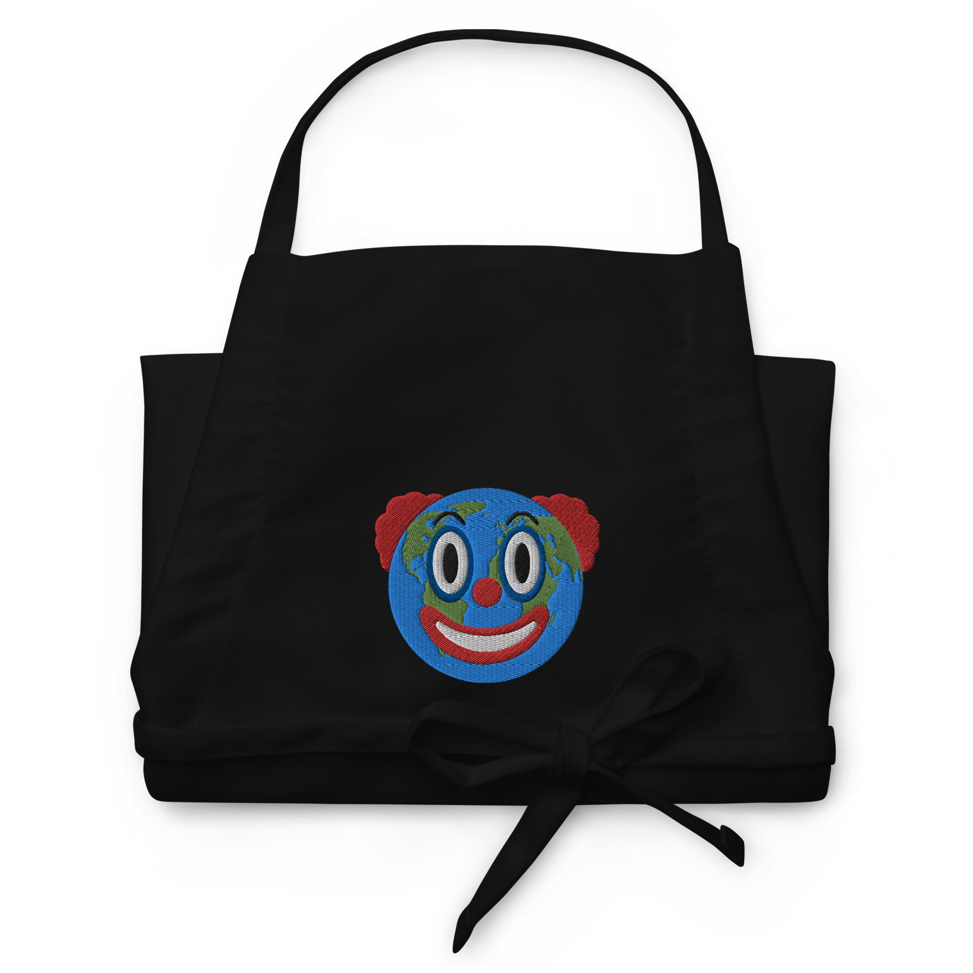 Clown World Embroidered Apron