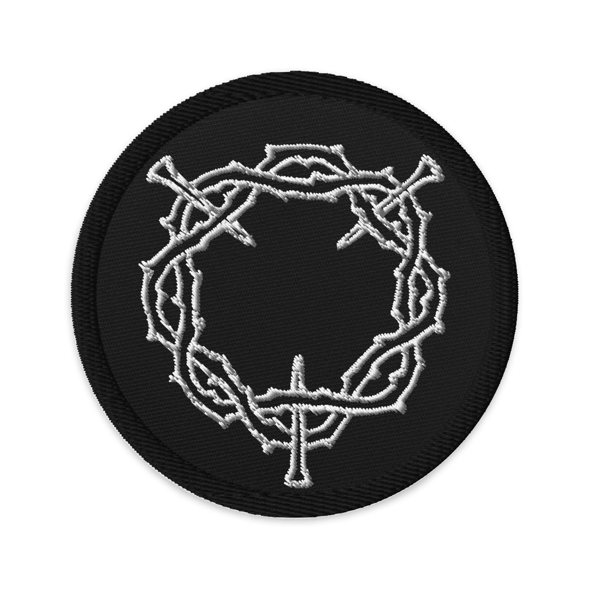 Crown and Nails Morale Patch