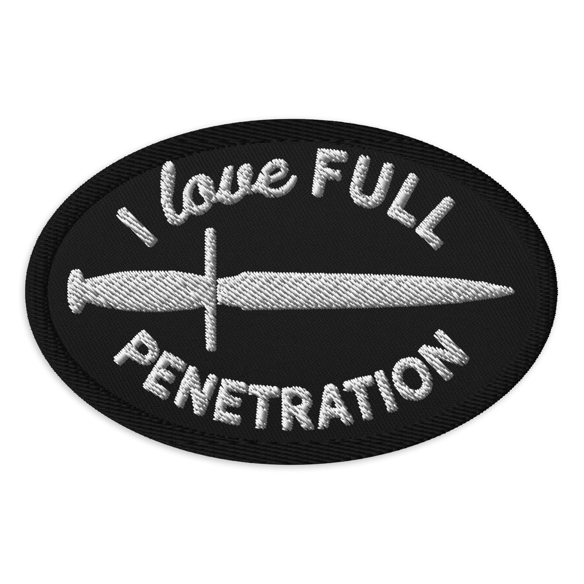 I Love Full Penetration Morale Patch