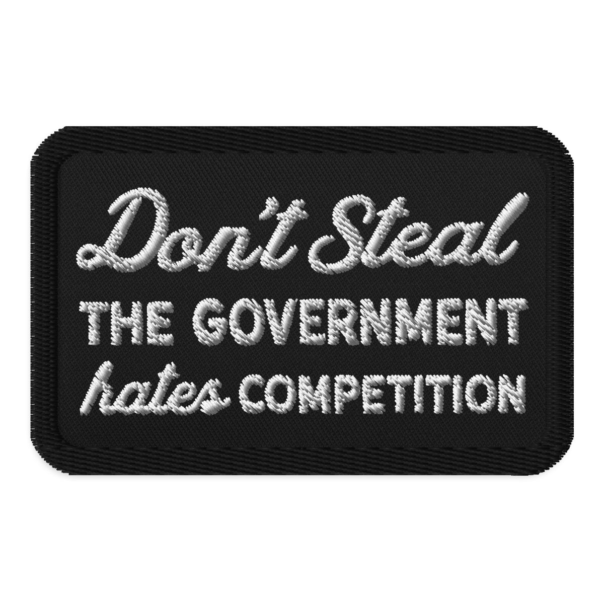 Don&#39;t Steal the Government Hates Competition Patch