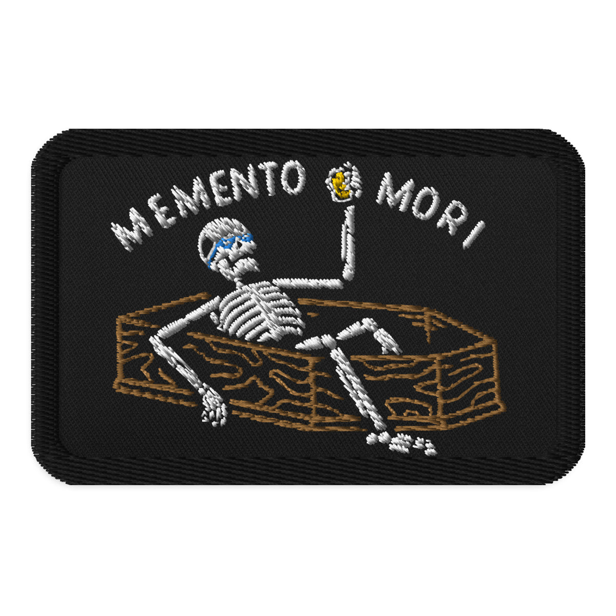 Memento Mori Cheers Embroidered Morale Patch