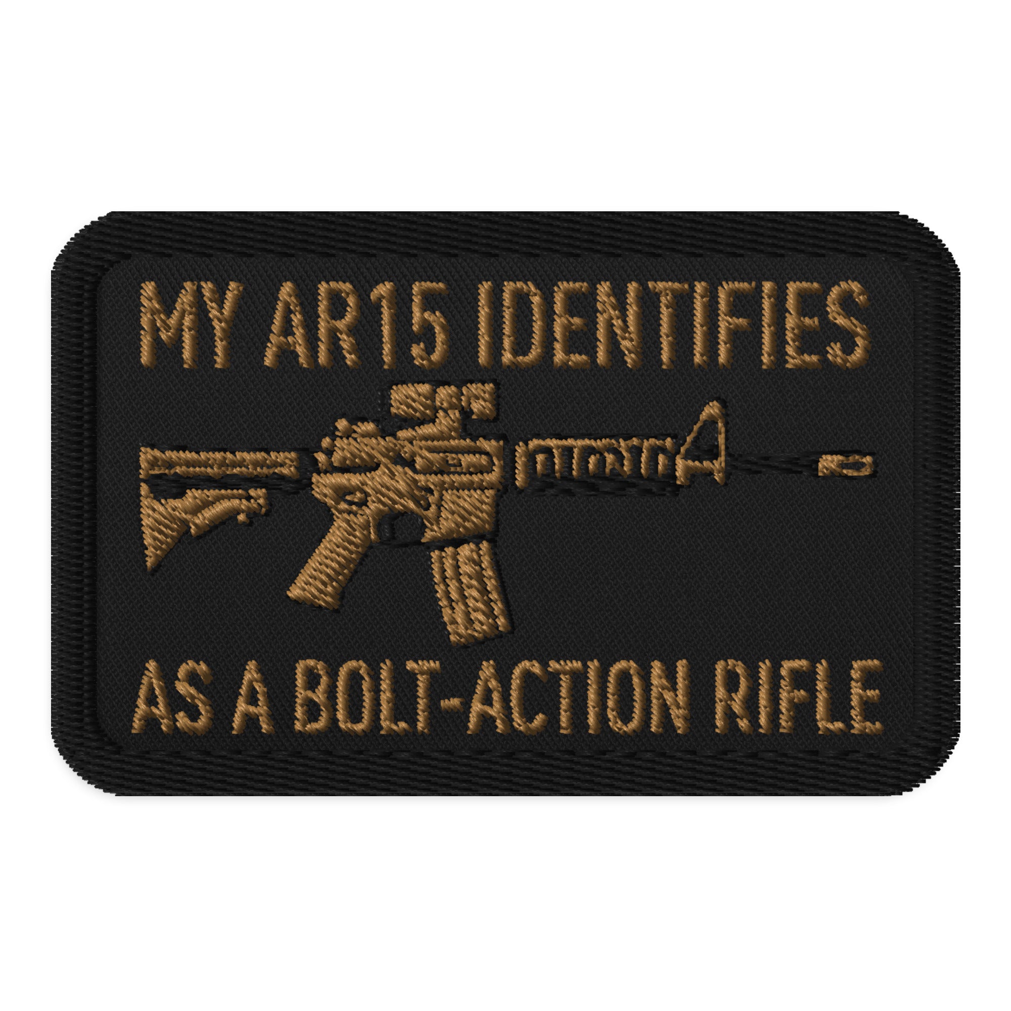 My AR15 Identifies as a Bolt-Action Rifle Patch