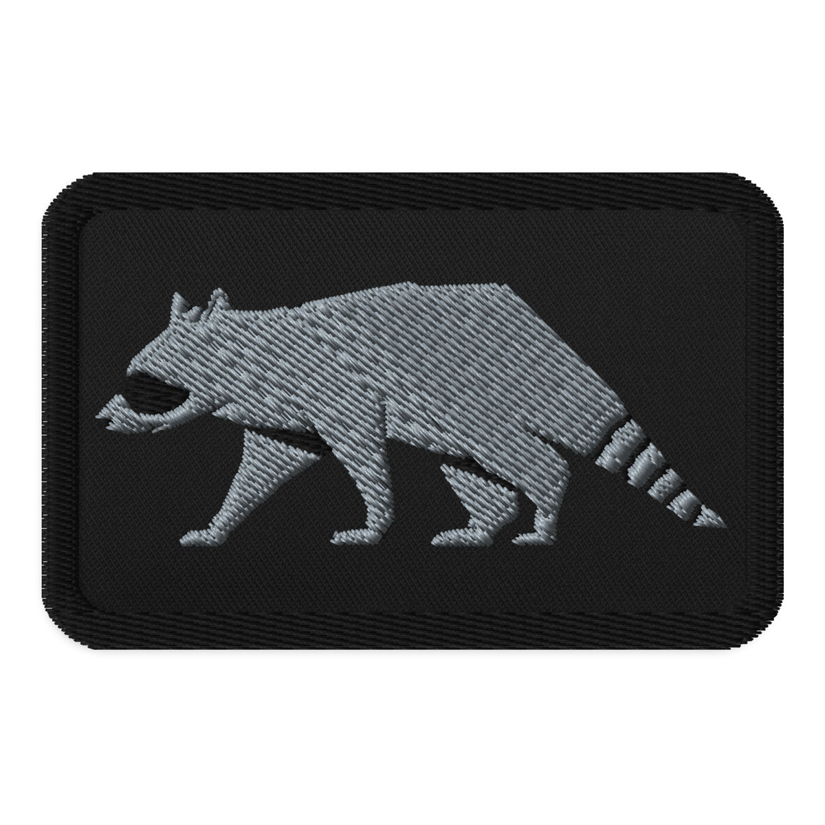 Racoon Embroidered Patch