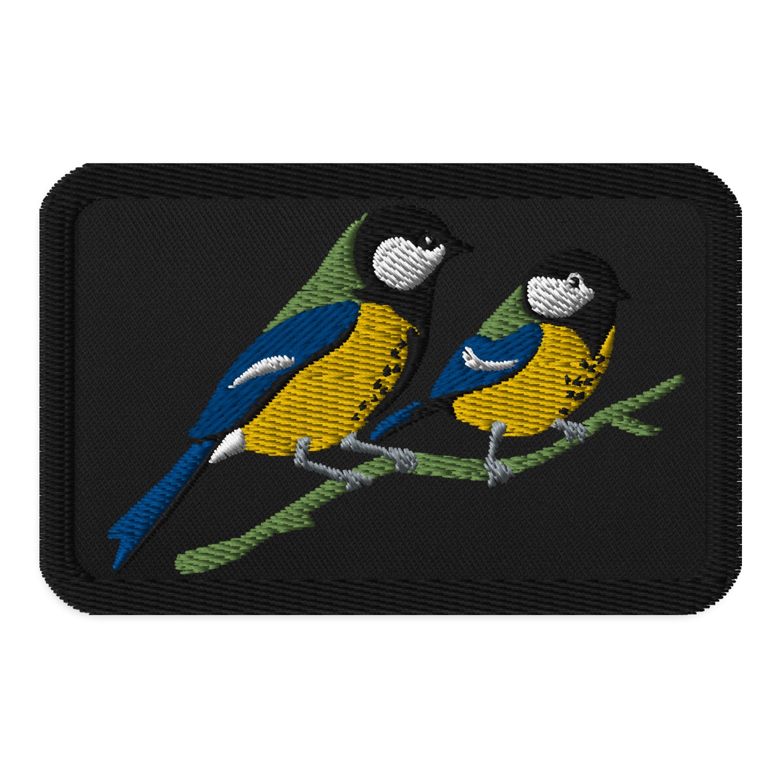 Pair of Great Tits Patch