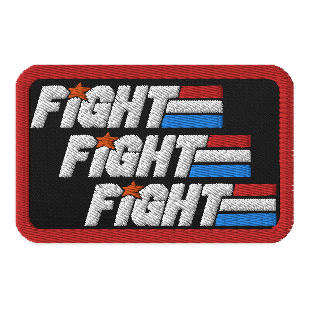 Fight Fight Fight Yo Joe! Embroidered patches