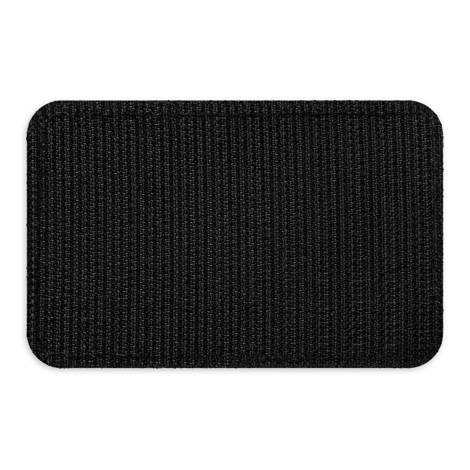 Embroidered patch with 'Stay on Target' text and target design on a black background