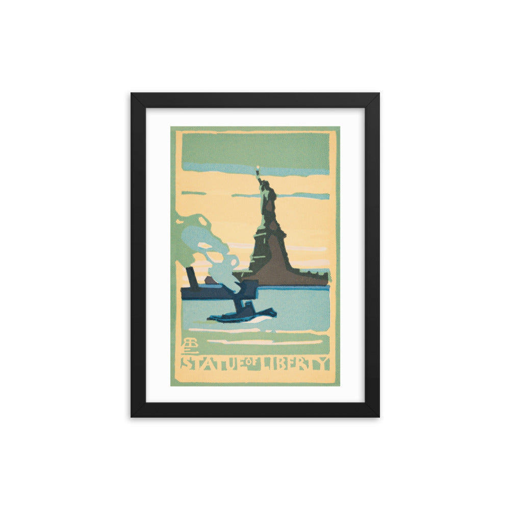 Statue of Liberty Rachael Robinson Elmer Framed poster