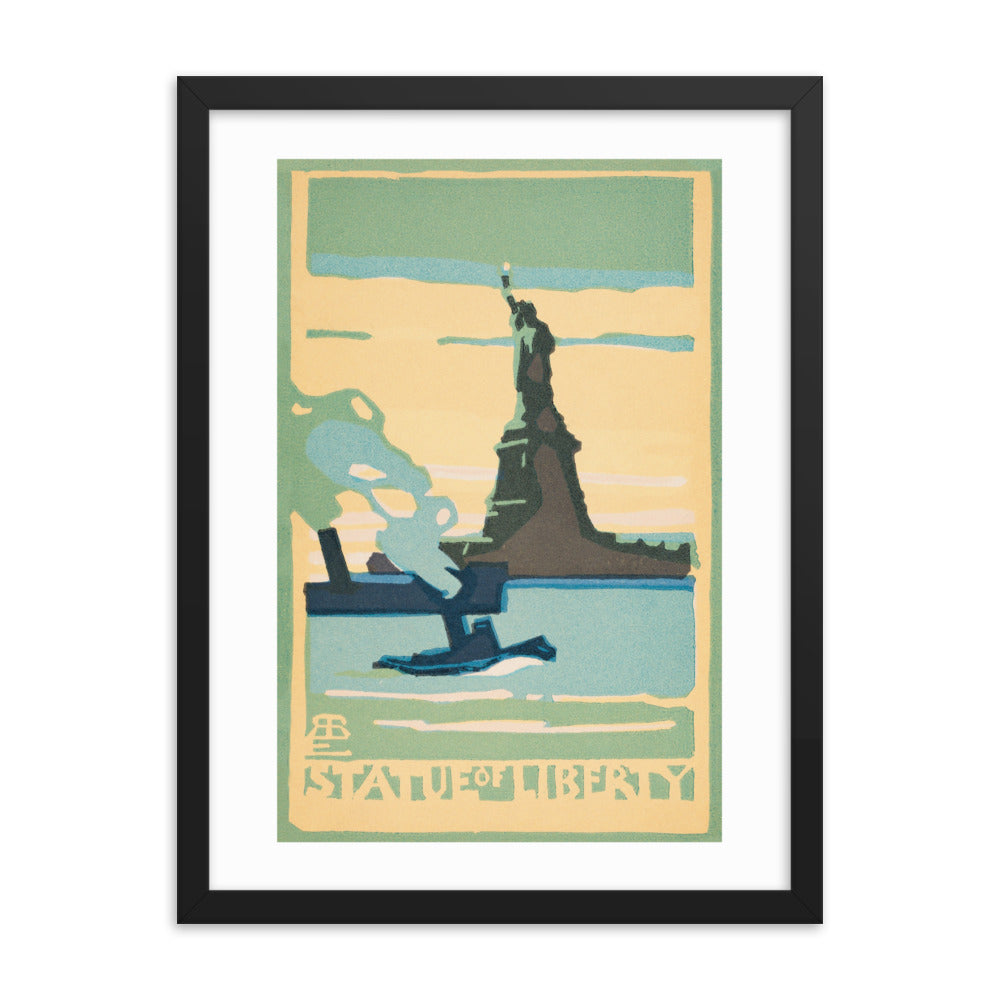 Statue of Liberty Rachael Robinson Elmer Framed poster
