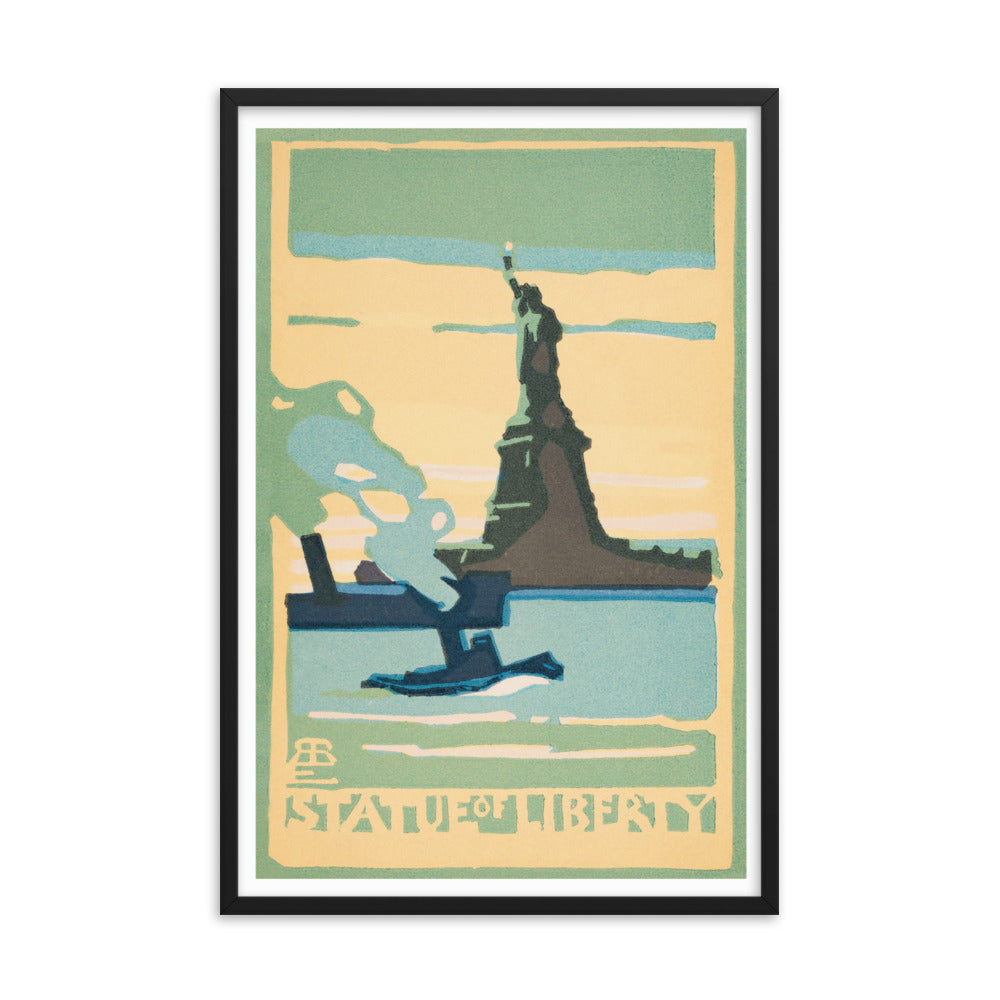 Statue of Liberty Rachael Robinson Elmer Framed poster