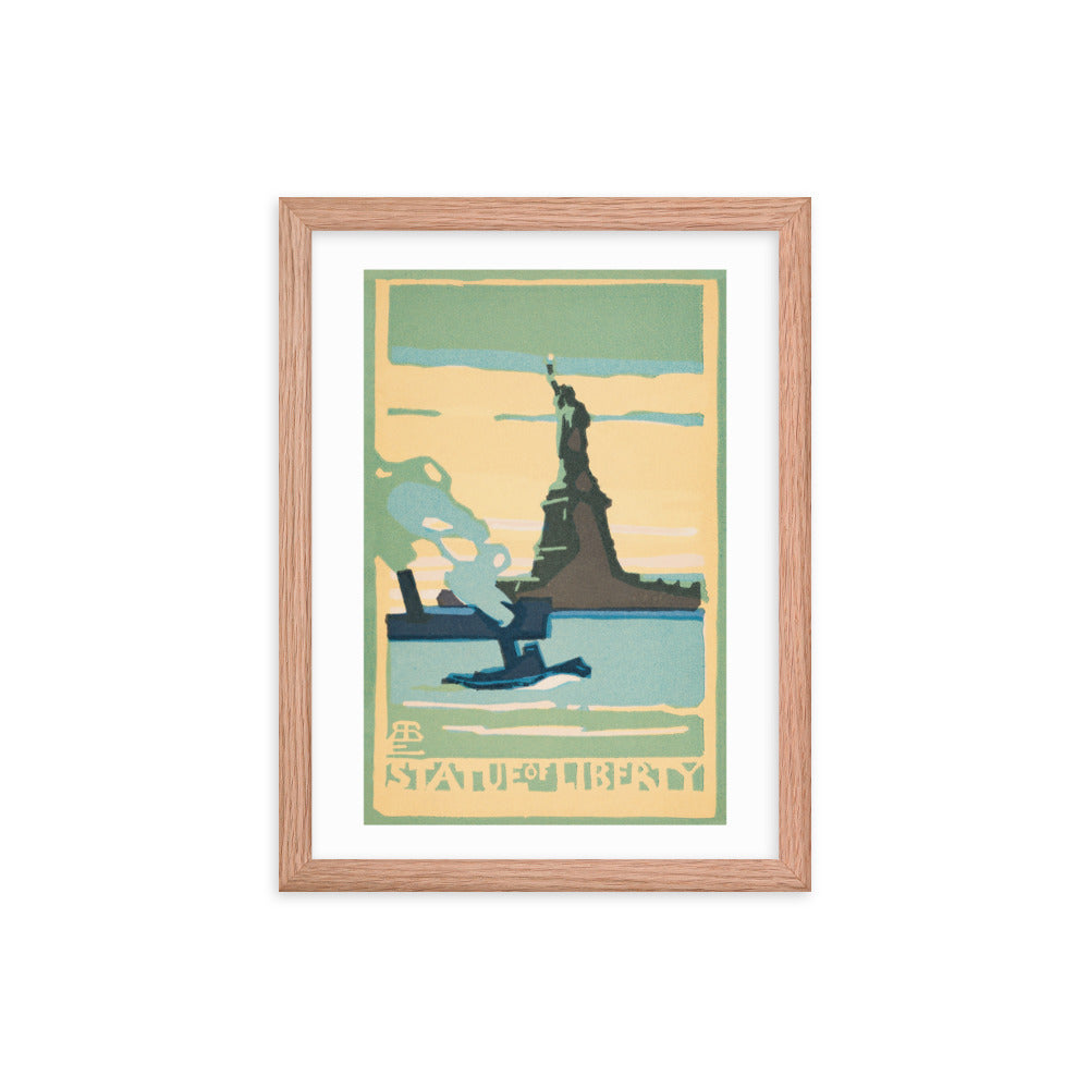 Statue of Liberty Rachael Robinson Elmer Framed poster