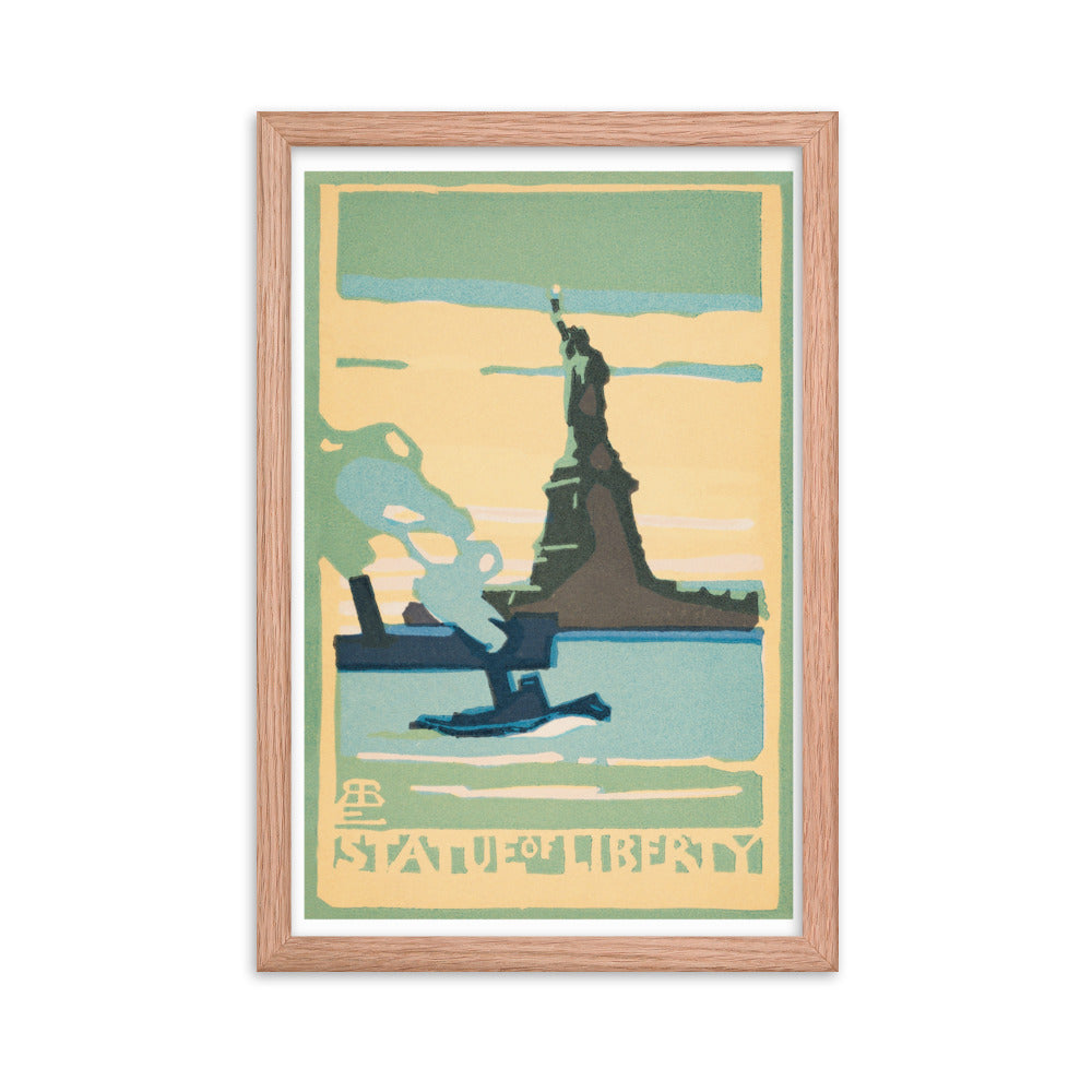 Statue of Liberty Rachael Robinson Elmer Framed poster