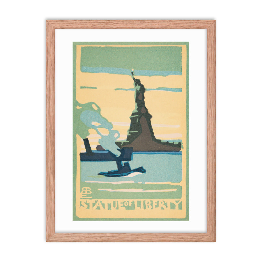 Statue of Liberty Rachael Robinson Elmer Framed poster