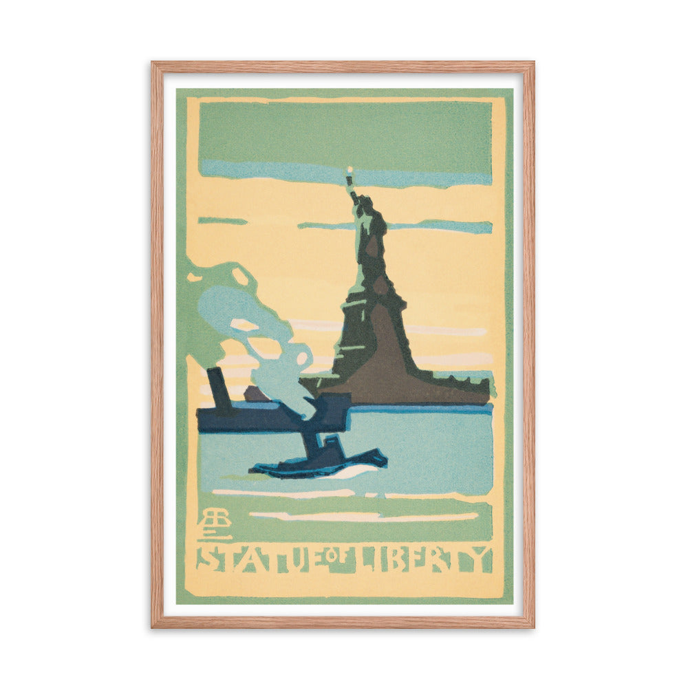 Statue of Liberty Rachael Robinson Elmer Framed poster