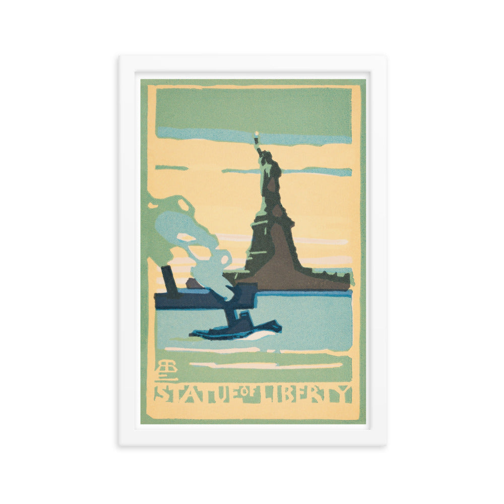 Statue of Liberty Rachael Robinson Elmer Framed poster