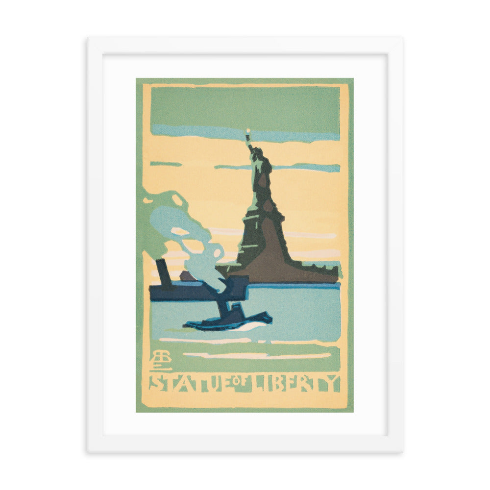 Statue of Liberty Rachael Robinson Elmer Framed poster