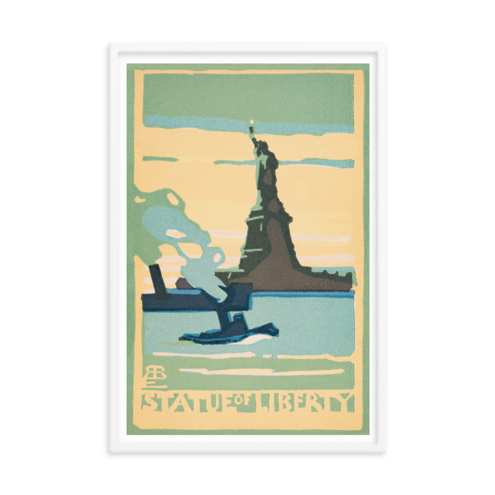 Statue of Liberty Rachael Robinson Elmer Framed poster