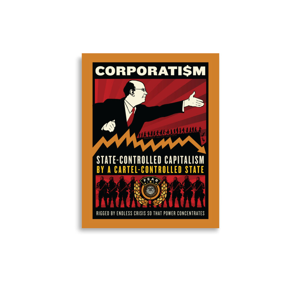 Corporatism Cronyism Print