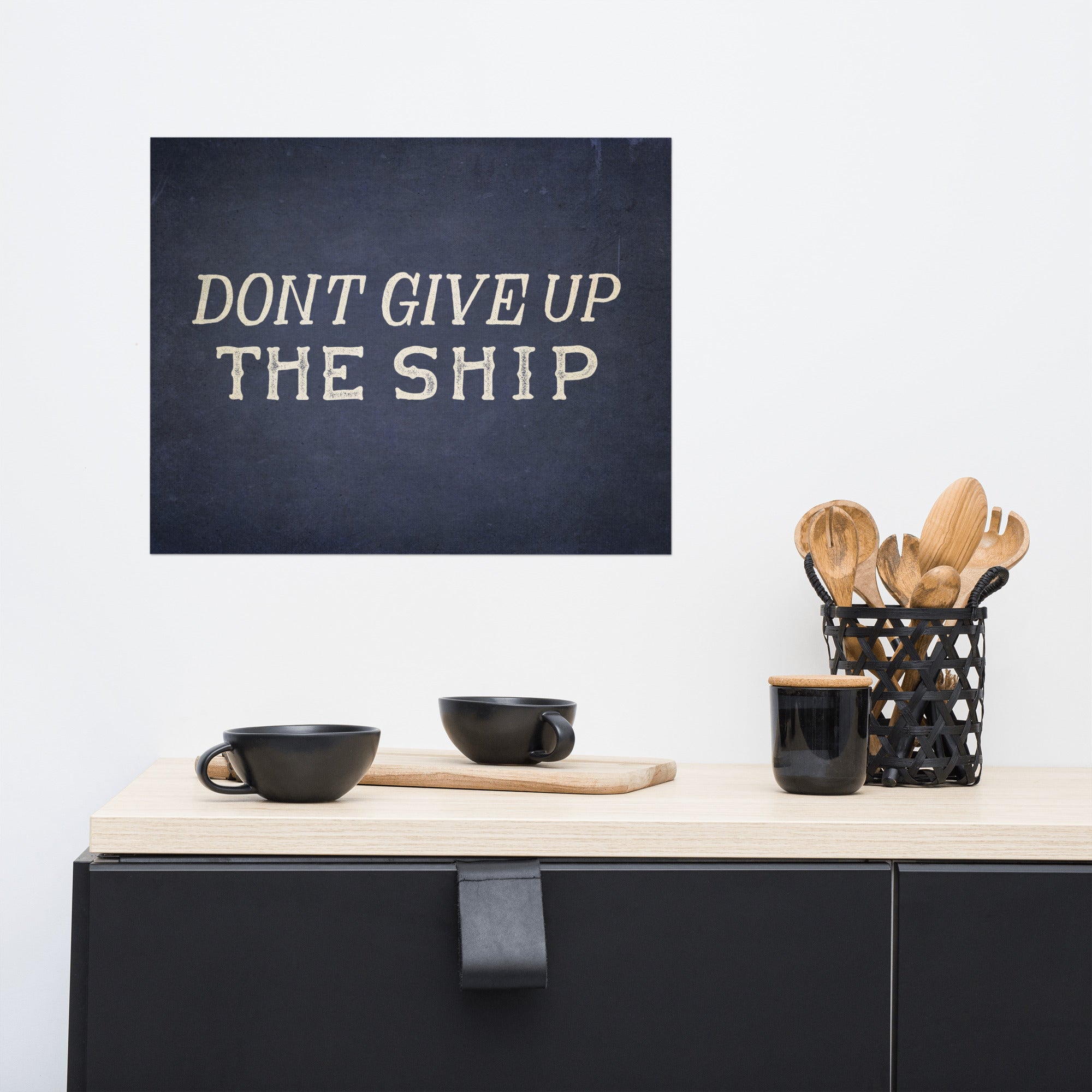 Don't Give Up The Ship Commodore Perry Print