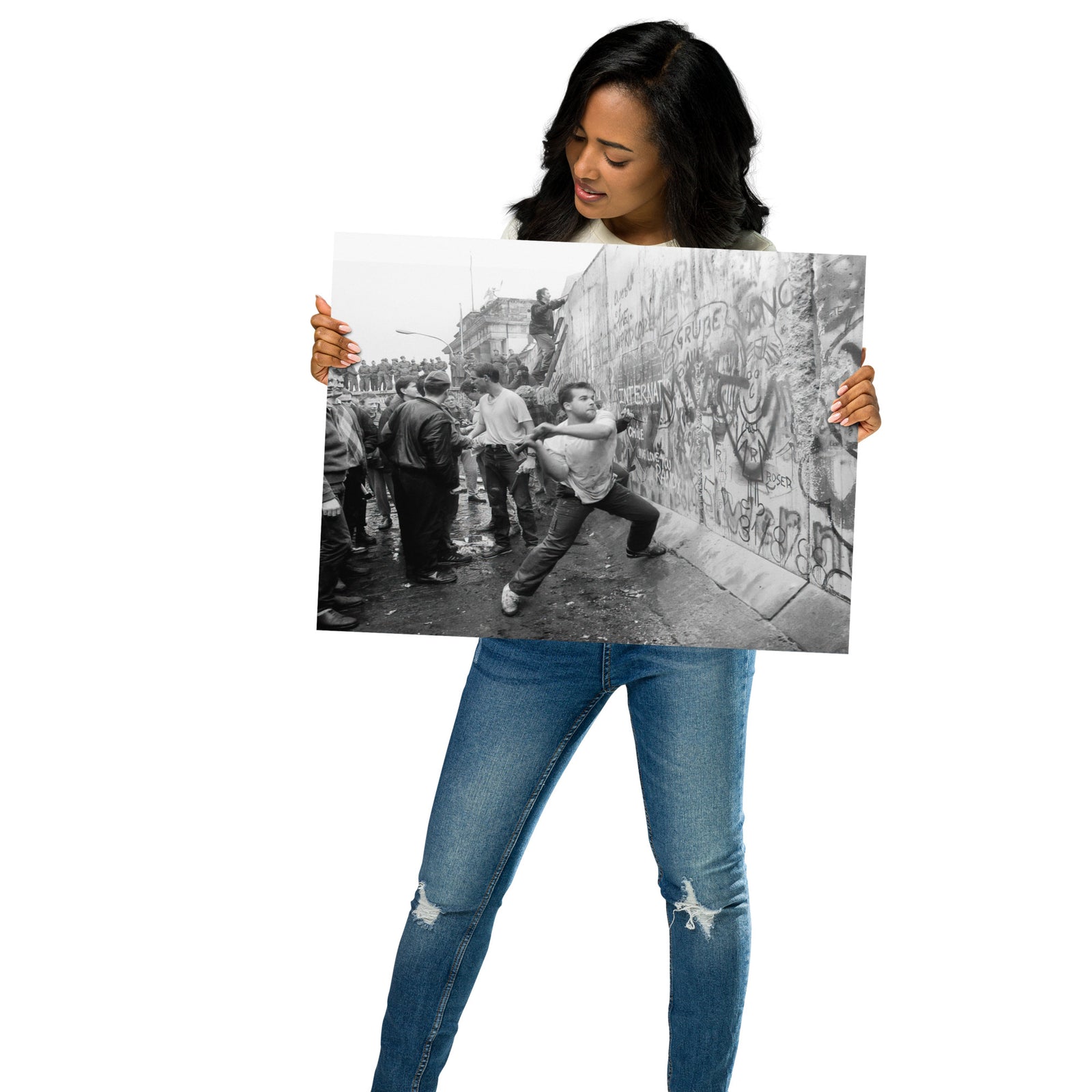 Take Down This Wall Berlin Wall Art Print