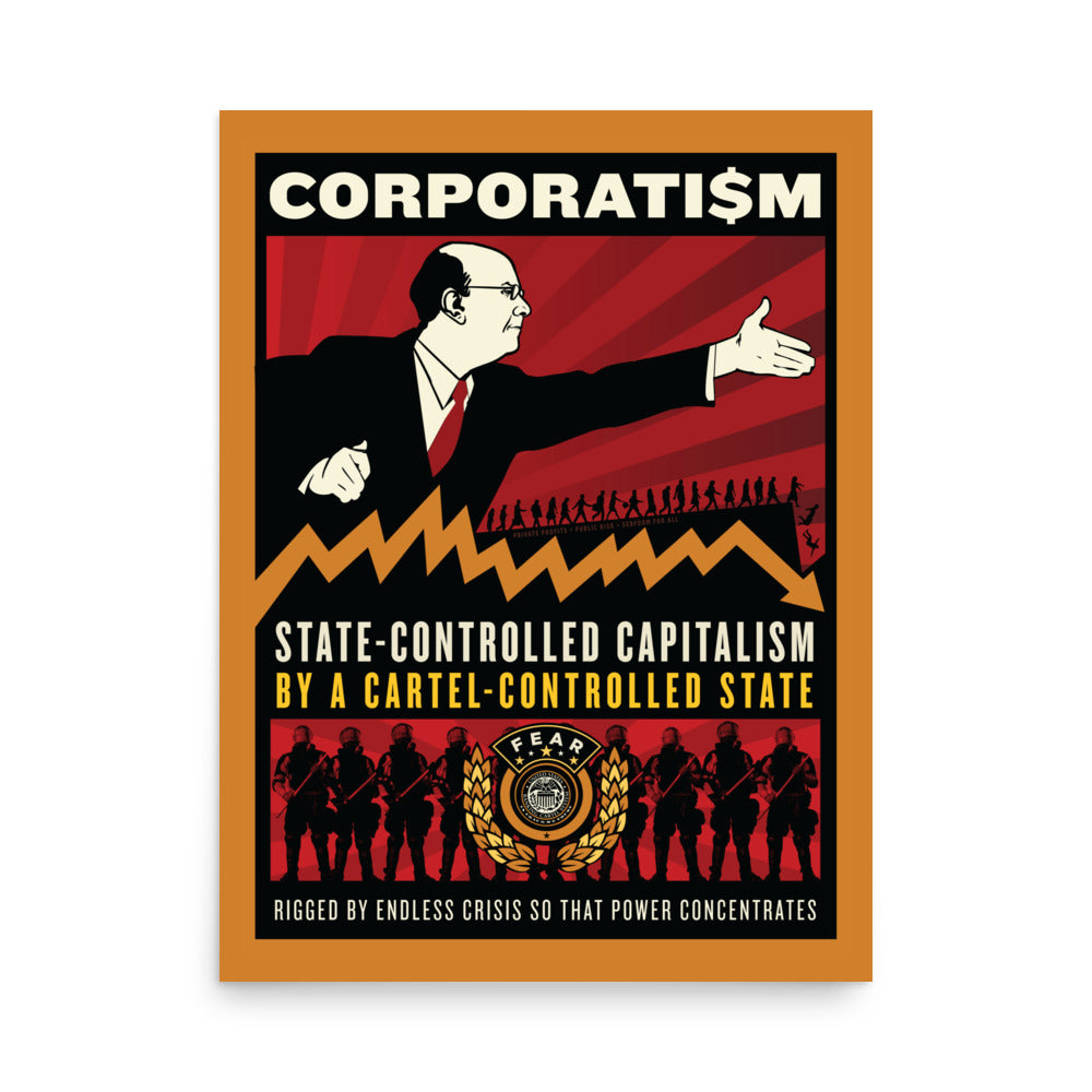 Corporatism Cronyism Print