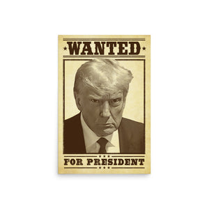 Donald Trump Mugshot Poster
