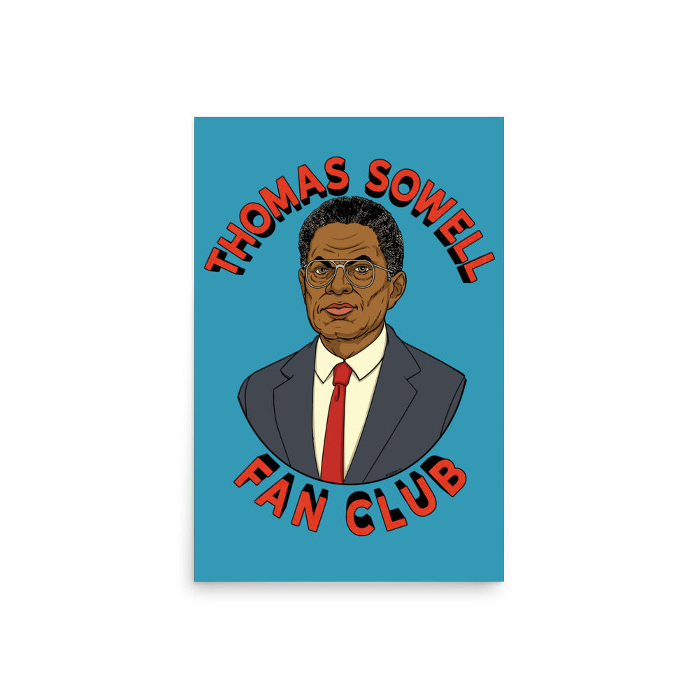 Thomas Sowell Fan Club Print