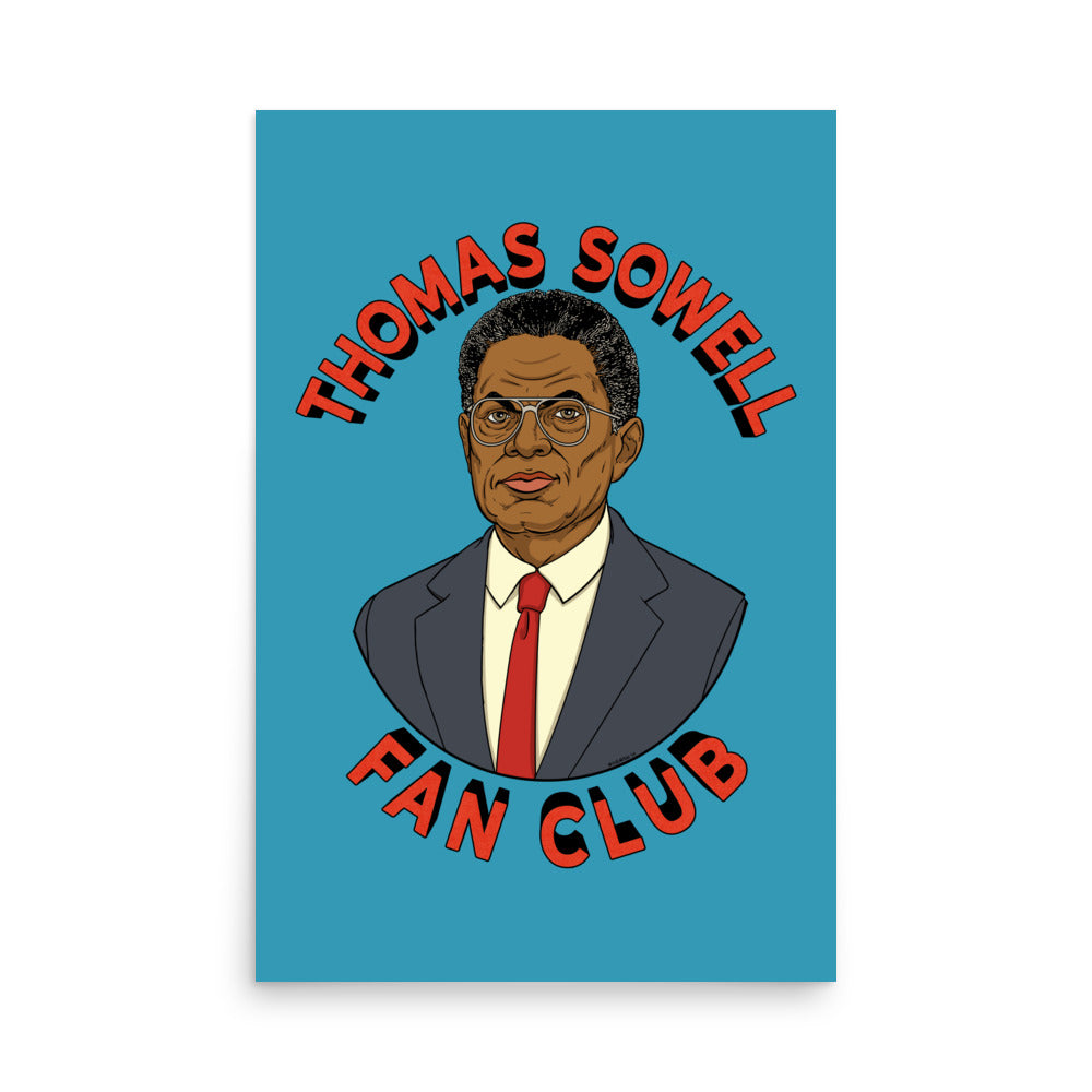 Thomas Sowell Fan Club Print