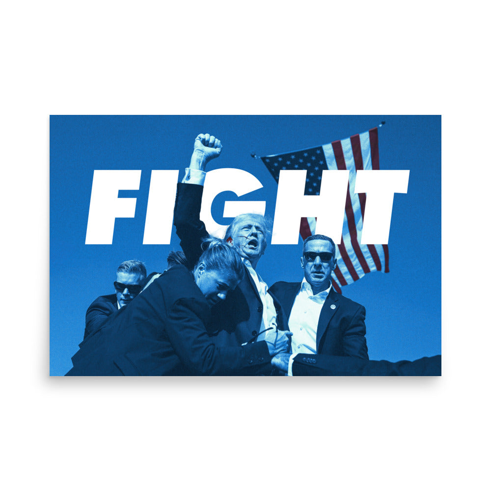 Trump Fight for America Print